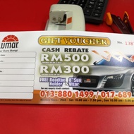 LLUMAR TINTED VOUCHER RM500