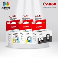 [Ready Stock] Canon Ink Cartridge PG47 / CL57 / CL57s Canon E410 E470
