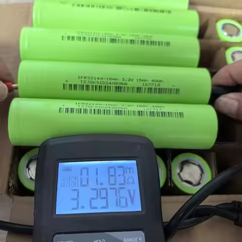 new 32140 3.2V 15Ah Brand DIY12V 24V Lifepo4 cylindrical battery rechargeable lithium iron phosphate