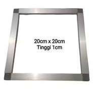 Dough leveling frame 20x20x1cm