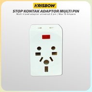 UNIVERSAL KRISBOW Socket | UNIVERSAL ADAPTOR | PLUG 2 3 | PLUG ADAPTOR