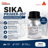 Sika Primer-207 100ml Adhesion Promoter Primer Marine Automotive Glass Metal Plastic