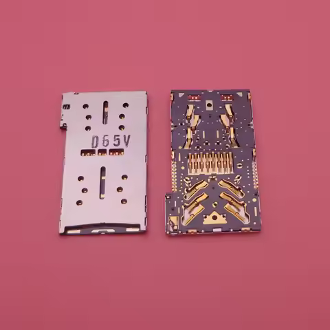 1-2pcs Micro SD Card + SIM Card Reader Holder Connector For Sony Xperia XZ2 XZ3 H8216 H8266 H8276 H8