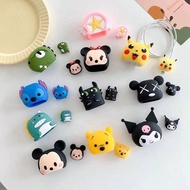 Charging Cable Preservation Kit 18w 20w Iphone Charger Head Case Cartoon Pattern