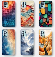 for oppo reno6 Z 5G cases Soft Silicone Casing phone case cover