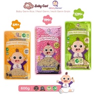 Q Baby Market Organic Baby Germ Grain Rice, Pearl Germ Grain, Multi Germ Grain Rice, 600g