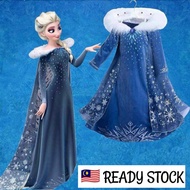 Frozen Dress | Elsa Costume Dress Baju Baby Girl Dress  2Y ~ 8Y