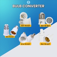 E27 PLC B22 E14 Holder Converter Down Light Lighting Lamp Bulb Base Home Bulb Adapter Light Bulb