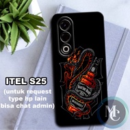 CC38 Flexible rubber softcase/ for ITEL S25 Men's Motif/case ITEL S25 ITEL S25 ITEL S25 casing/ ITEL