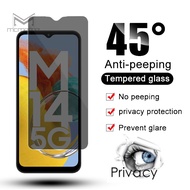 9H Privacy Tempered Glass Anti Spy Screen Protector For Samsung Galaxy M34 M14 M23 M33 M53 M22 M32 M