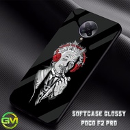 HP Xiaomi Glossy Softcase | F2 Propoco | Case poco |GM45| Case F2Pro Siliconehp Silicon Shiny Glass 