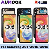 6.5'' untuk Galaxy A04 A04S A04E LCD A045F A047F A042F Paparan Skrin Sentuh Digitizer Assembly untuk