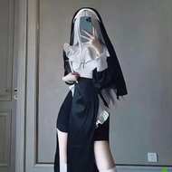 Ready the nun cosplay