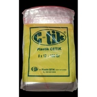 8x12 Cetik Plastic Clips 100 pcs / pack Plastic Bag Plastic Packaging Plastic