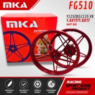 SPORT RIM CNC MKA FG510 Y15ZR Y125ZR LC135V8 SPORT RIM RODA MOTORCYCLE WITH BEARING BUSH