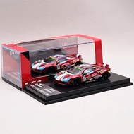 CM Model 1/64 488 GTB LM Siêu Xe Đua Thể Thao Thân Rộng Đồ Chơi Đúc Khuôn Xe Liberty Walk Xe Mô Hình