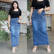 ARO - MOREEN WOMEN'S RAWIS JEANS SKIRT MORE JEANS SKIRT/