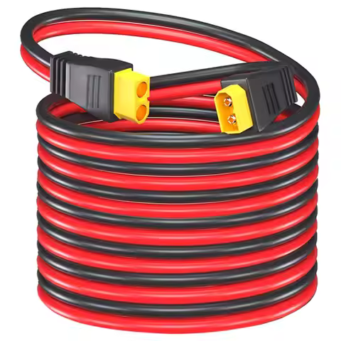 6m 3m 1.5m 12AWG XT60 Female to XT60 Male Cable for Anker SOLIX ALLPOWERS R600 Ecoflow River Delta W