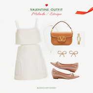 LADA รองเท้าหนังแกะเคลือบแก้ว รุ่น  MILADA  สูง 1.5 นิ้ว