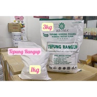Aroma Banana Fritter Flour 3Kg / Tepung Rangup Pisang Goreng Aroma 3Kg / Aroma香脆炸粉 香蕉炸粉 3Kg