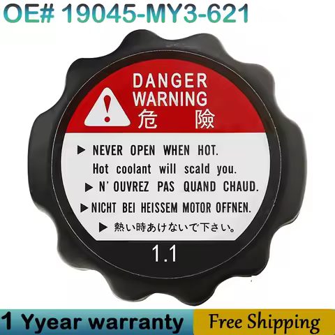 1.1 Bar Radiator Cap For Honda VT600C/CD Shadow VLX/Deluxe ST1100A NX250 VT1100 VFR700 GL1500 ST Uni