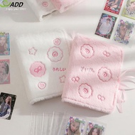 ADD A5 3/5/7inch Small Card Storage Plush Photo Album Binder Photocard Collection Books Loose-leaf P