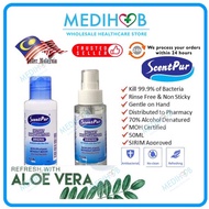 Scentpur Instant Gel Hand Sanitizer (Gel Form) Scent Pur 50ml/ Spray 60ml