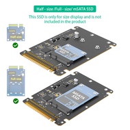 MSATA Mini-SATA SSD To IDE ATA 44Pin Adapter Support Win XP,  Win 7, Win 8/10/ 11 or Linux