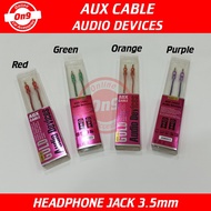 AUX Cable Audio Devides Speaker Line Aux Cable Headphone Jack 3.5 mm