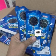Permen Warung Oreo Nyala Cookie Light Lolipop 1 Box isi 30 Pcs