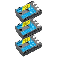 3Pcs NB 2L NB-2LH NB-2L ReChargeable Battery for Canon PowerShot G7 G9 S30 S40 S45 S50 S60 S70 S80 D