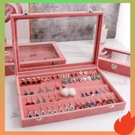 earring organiser jewellery organiser Jewelry storage box transparent jewelry earring ring earring n