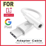 SUPPORT Oneplus 11 10Pro 10T 9R 8T 7T GOOGLE PIXEL Type C To 3.5mm DAC Adapter Jack Audio Cable Earp
