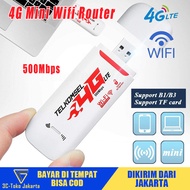 MODEM Wingle WIFI USB 4G 500Mbps Unlock Operator GSM / Modem Usb Wifi 4G Telkomsel 500Mbps LTE Telkomsel Langsung Unlock Operator GSM Support 10 Devices