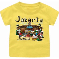 Indonesian T-shirts for Men, Women, 1-12 Years Old, Teenage/, Adult S-7XL