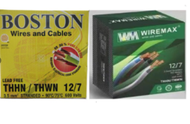 THHN wire Wiremax brand Per box. Boston .#12 #10 (3.5mm)150meter.