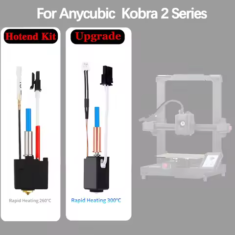 Upgraded Hotend Kit 24V for Anycubic Kobra 2 Kobra 2 Series Neo Pro/Plus/Max Hot End Kit 24V 60W Kob