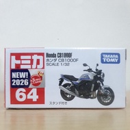 Tomica No 64 Honda CB1000F Metal Car Takara Tomy Motorcycle White Box
