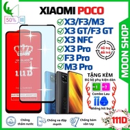 Xiaomi Poco X3 NFC/ X3 PRO/ X3 GT/ F3 PRO/ F3 GT/ M3/ M3 PRO Tempered Glass - Full screen protector 