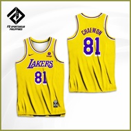 ✎ ♟ ♆ LOS ANGELES LAKERS CHAEWON YUNJIN EUNCHAE  KAZUHA FULL SUBLIMATED JERSEY
