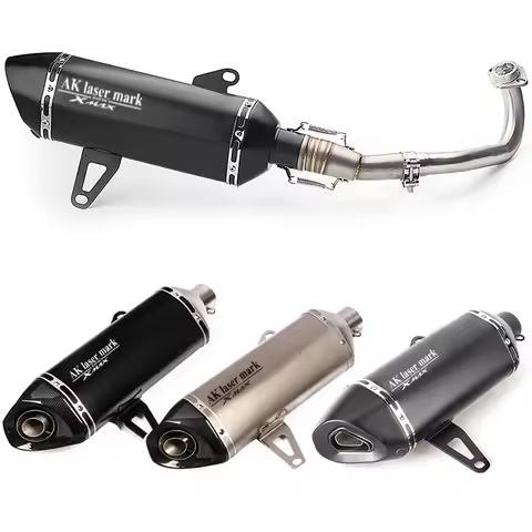 Full Motorcycle Exhaust system Modified Muffler Escape Moto Pipe DB killer For Yamaha x-max 250 300 
