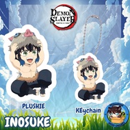 INOSUKE GANTUNGAN PLUSHIE DAN BONEKA MINI ANIME KIMETSU NO YAIBA
