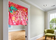 喜從天降門簾 不含伸縮桿