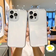 AKYcuteSimple Casing Airbag Casing For Realme C35 C51 C55 C53 C30S C33 C30 C31 Shockproof Transparen