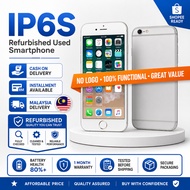 IP6S Refurbished Used Smartphone 16GB 32GB 64GB 128GB Second Hand Phone Malaysia Delivery COD Instal