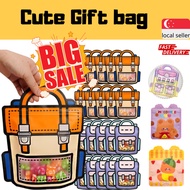 Portable Gift Bag Children's Day Gift Packaging Birthday Gift bag Cute Cartoon School Creative
