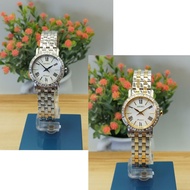 SEIKO Quartz รหัส SWR024P1 นาฬิกา(ผู้หญิง) ระบบควอตซ์ ขอบเพชร รับประกัน1ปี