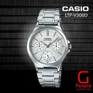 CASIO LTP-V300D-7AV / LTP-V300D-7A / LTP-V300D LADIES MULTI-HAND WATCH 100% ORIGINAL