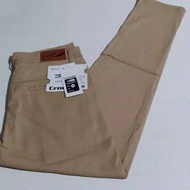 KATUN Men's Long Chino Chinos Pants Original Slimfit Standard Jumbo PREMIUM BLACK COKSU CREAM GRAY S