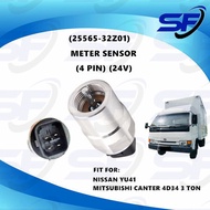 NISSAN YU41 MITSUBISHI CANTER 4D34 3 TON 24V METER SENSOR 25565-32Z01 (4 PIN)